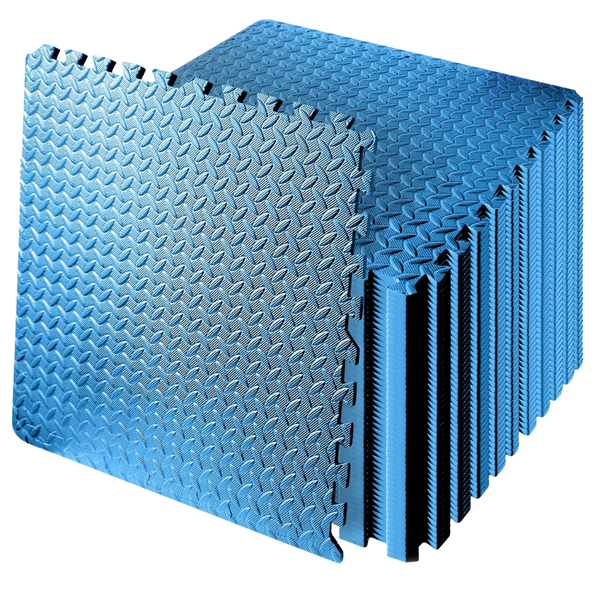 50-Count 24" x 24" Non-Skid EVA Foam Interlocking Exercise Mat