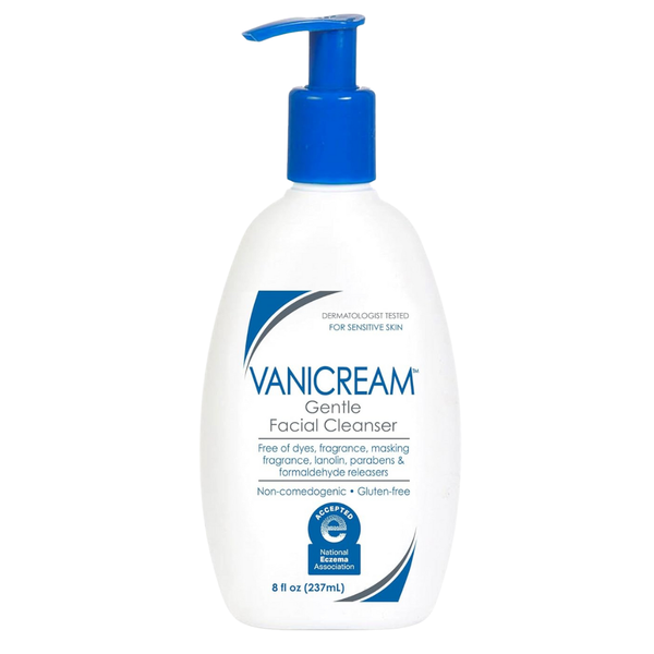 8 Fl Oz Vanicream Gentle Facial Cleanser W/Dispenser