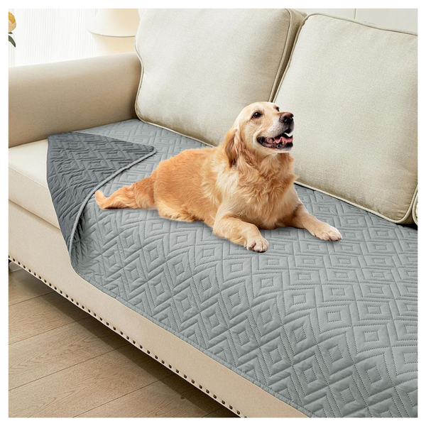30" x 70" Reversible Waterproof Soft Pet Blanket Couch Cover
