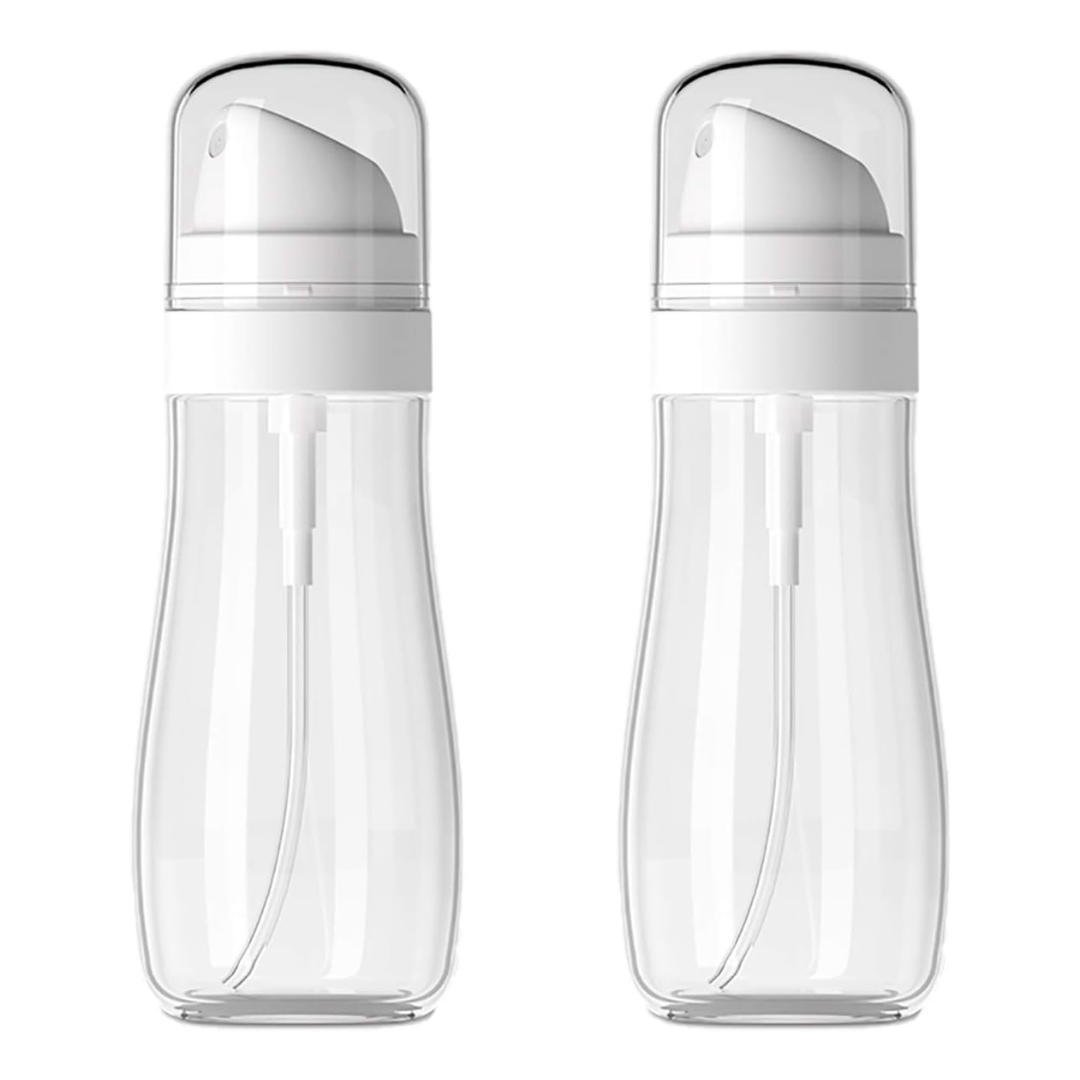 2-Pack 3.4oz Small Fine Mist Transparent Spray Bottle