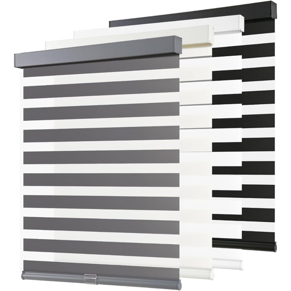 Dual Layer Cordless Zebra Blinds