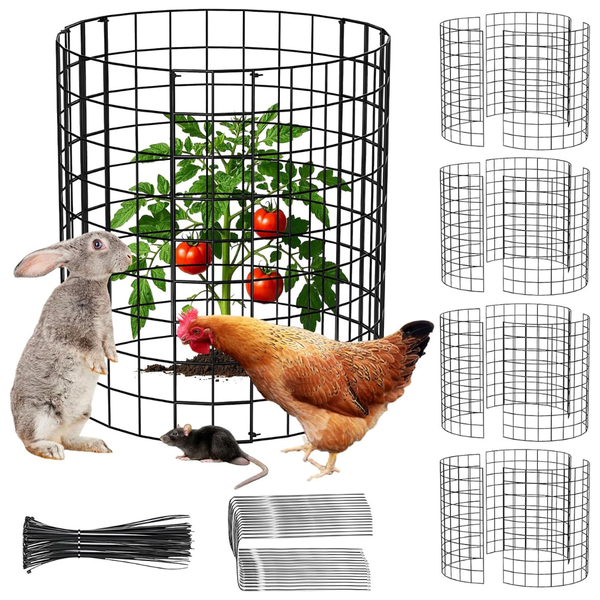 15-Pack 13"x13" Sturdy Metal Plant Protector