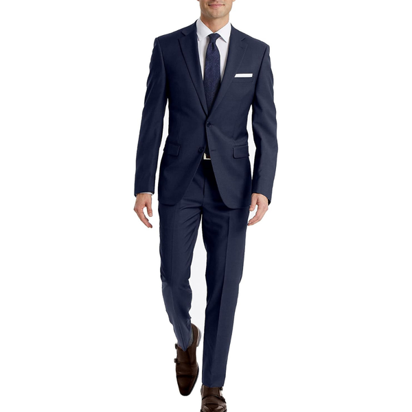 Calvin Klein Mens Slim Fit Suit Separates (Blue Twill)