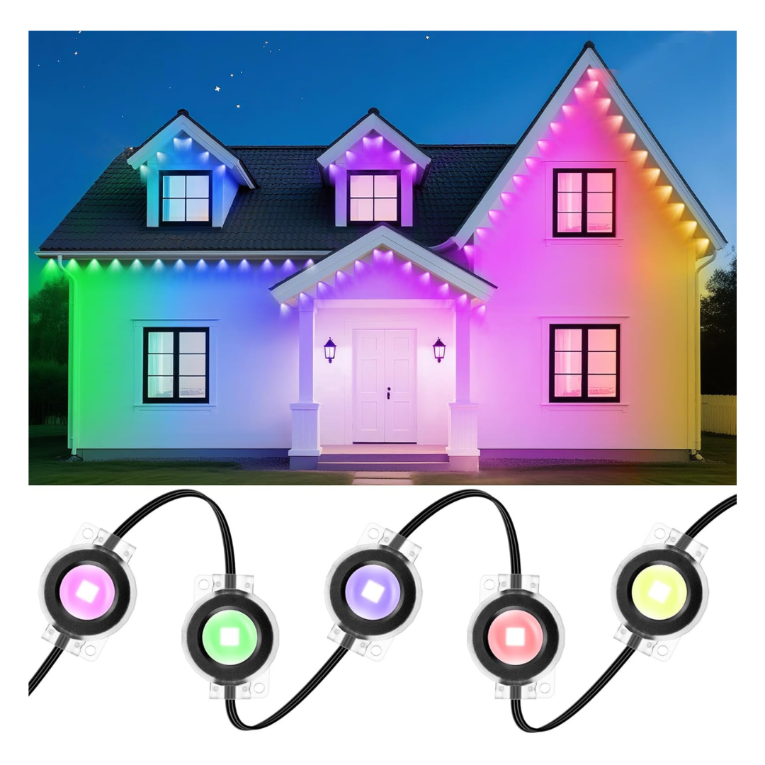 111FT Delitor Permanent Outdoor Smart Lights