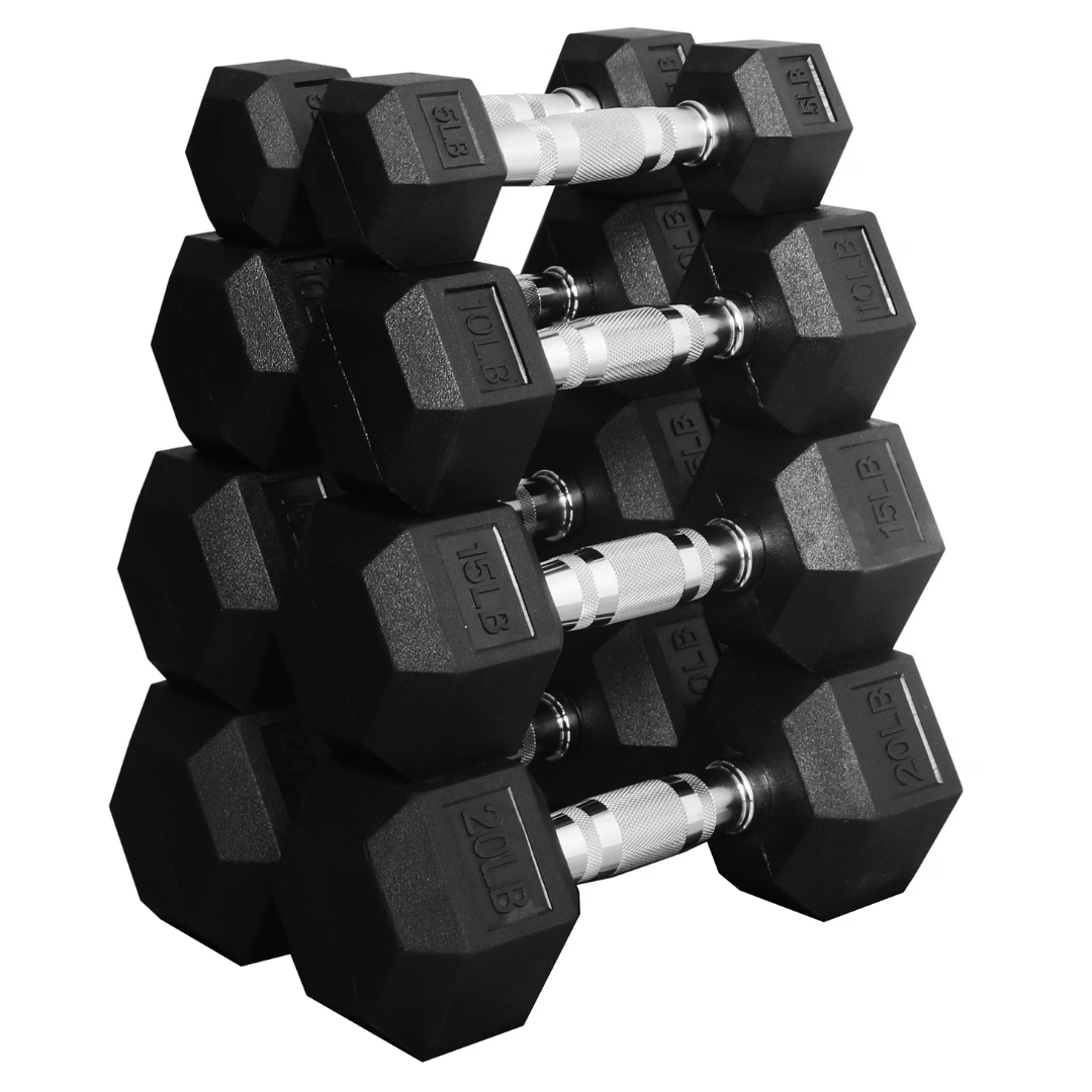 100-LBs BalanceFrom Dumbbell Set: Pairs Ff 5 Lb, 10 Lb, 15 Lb And 20 Lb