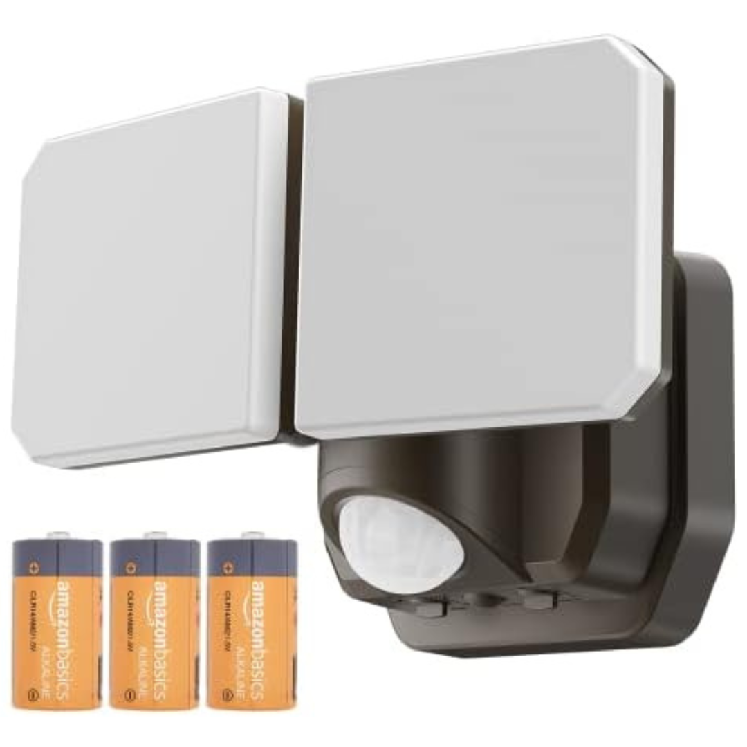 5000K 1000LM Battery Powered Motion Sensor Security Light