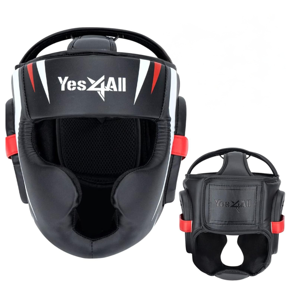 Yes4All Extreme Full Face Adjustable Sparring Boxing Headgear
