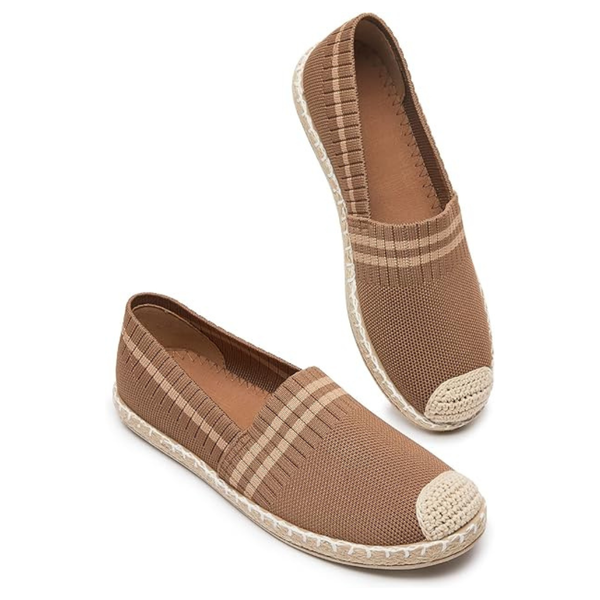 Babudog Women's Espadrilles Breathable Flats Shoes