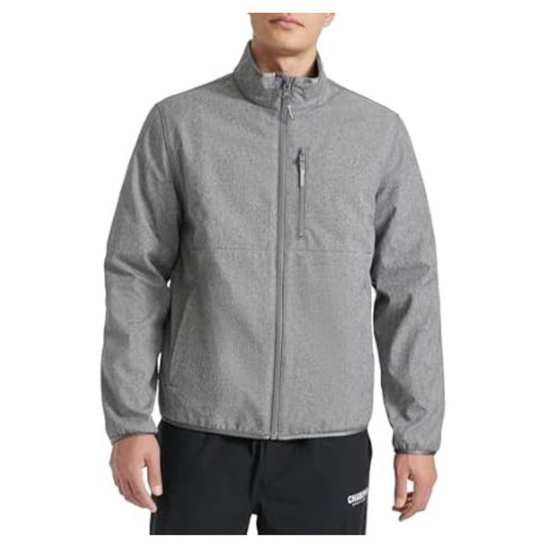 Champion Men's Lightweight Active Soft Shell Jacket With Stand Collar