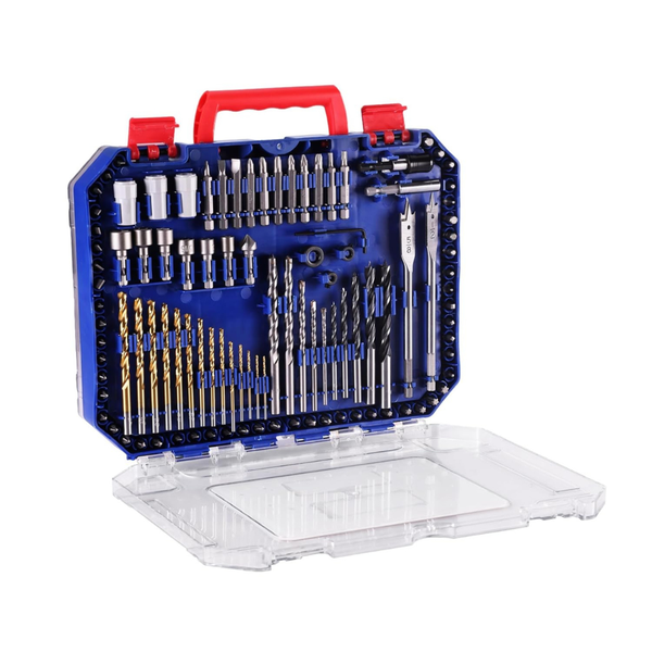 455-Piece Workpro Drill Bit Set And Screwdriver Bit Set