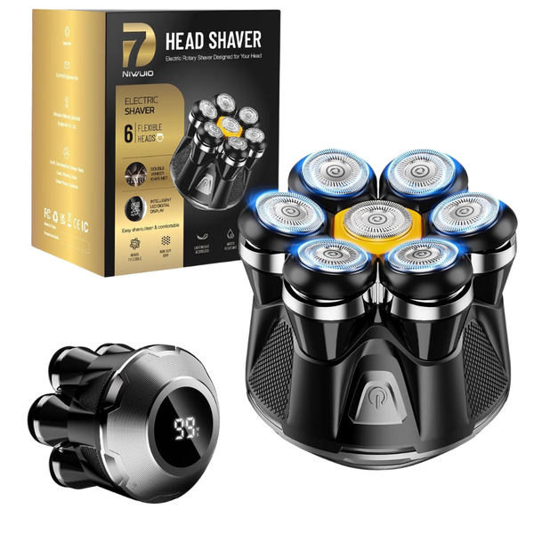 Niwuio Upgrade Electric Wet Dry Head Shaver