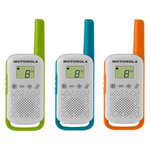 3-Pack Motorola T110TP Talkabout 2-Way Walkie Talkie Radios