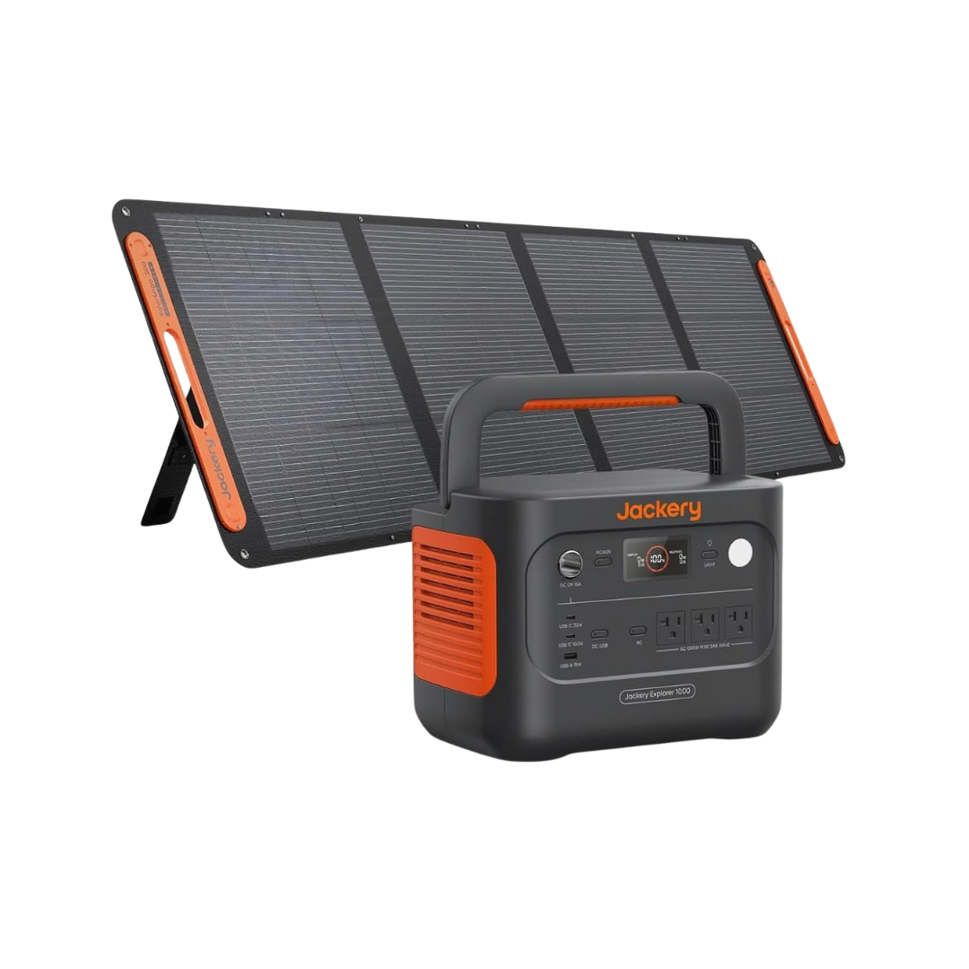 Jackery Explorer 1000 v2 + 200W Solar Panel