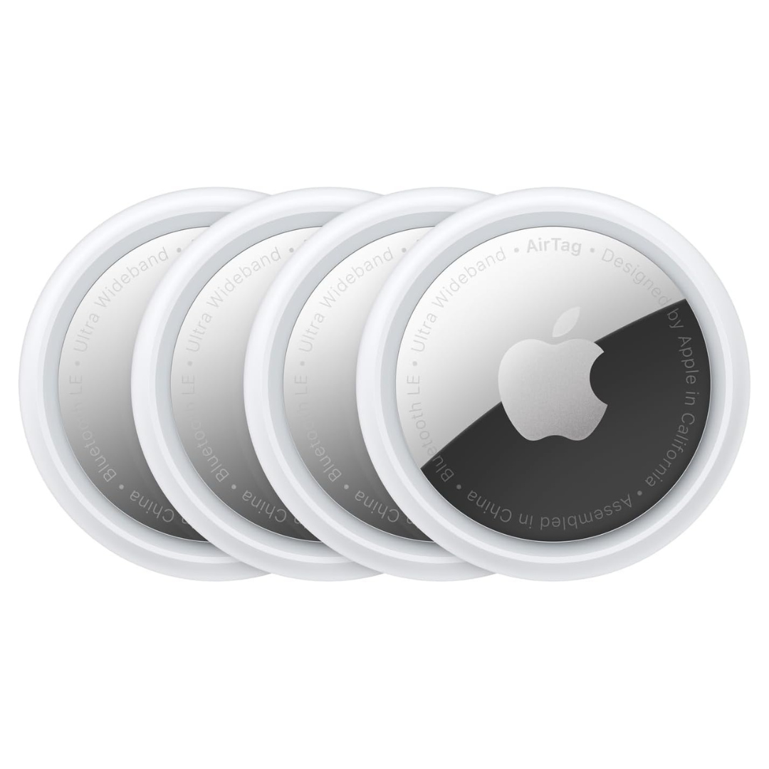 4-Pack Apple AirTags Item Tracker With Apple Find My