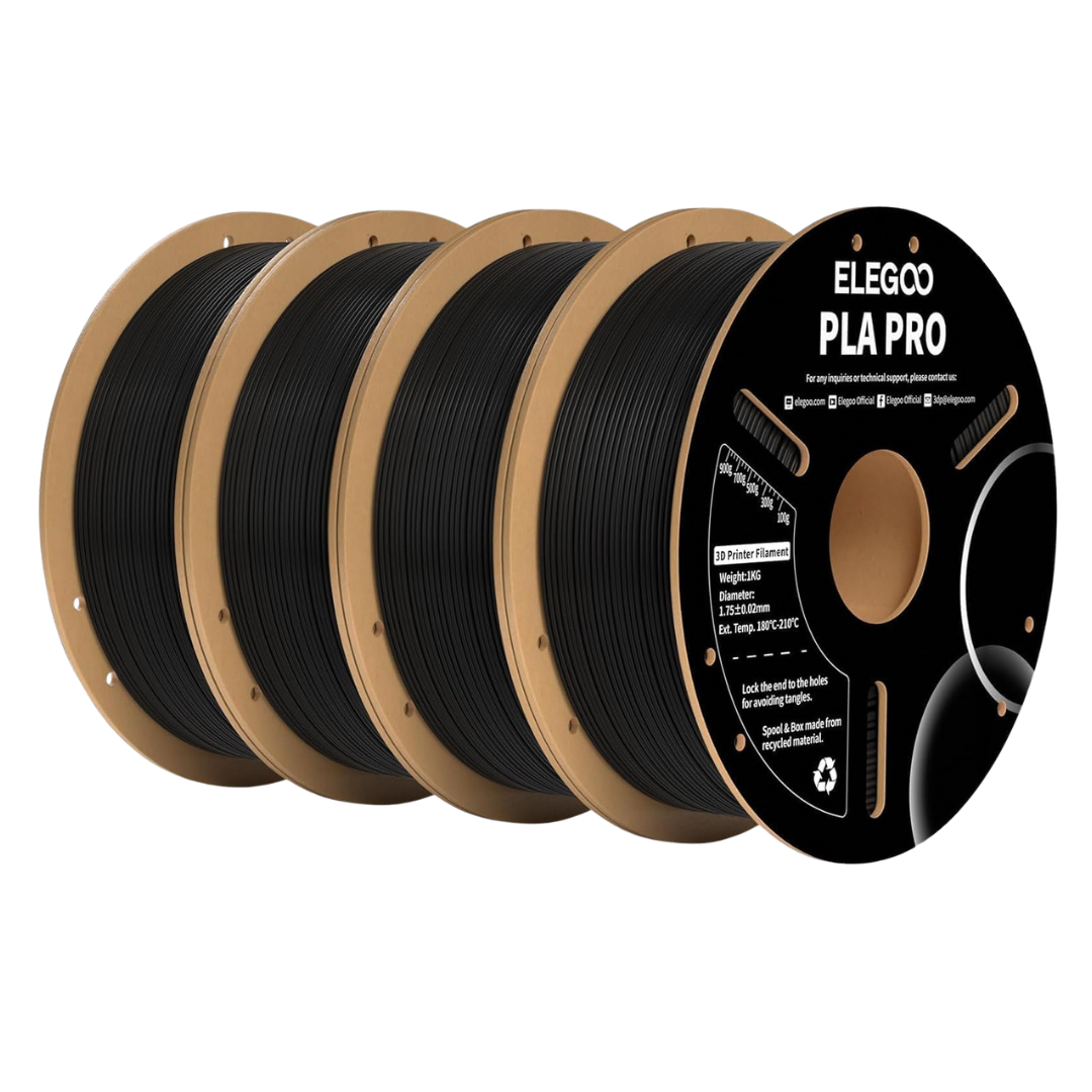 4-Pack ELEGOO PLA PRO 1.75mm 3D Printer Filament