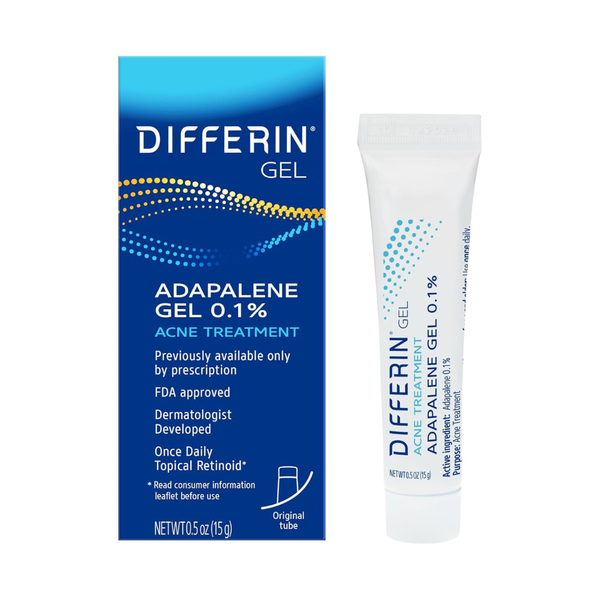 0.5-Oz Differin Acne Treatment Gel with 0.1% Adapalene