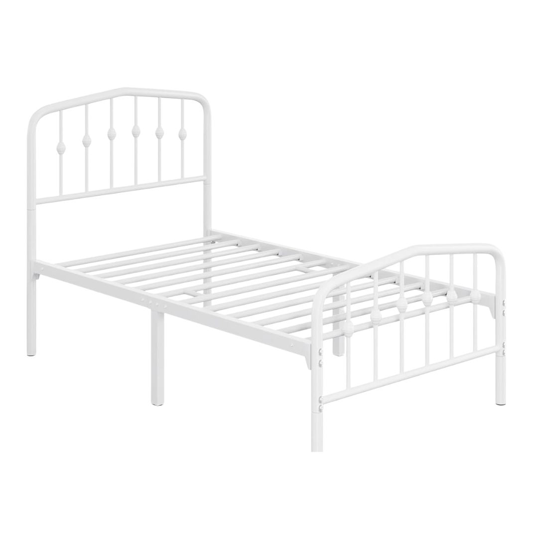 Yaheetech Twin Size Metal Platform Bed Frame