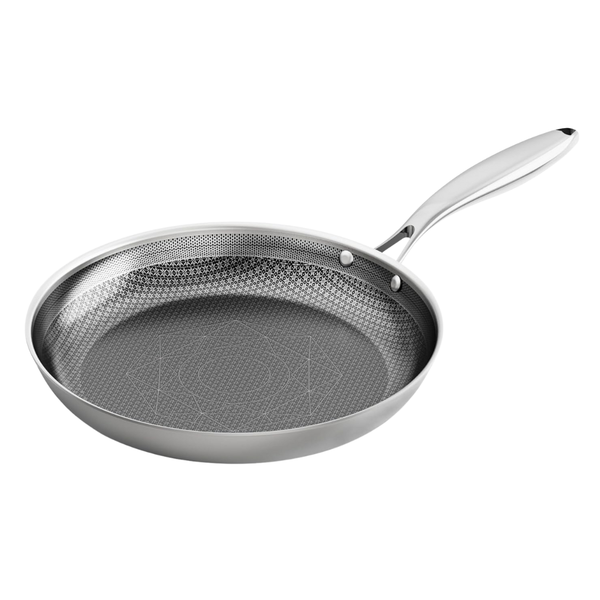 8" Stainless Steel Nonstick Frying Pan W/ Stay-Cool Handle