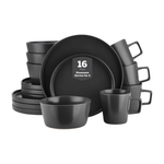 16-Piece Stone Lain Celina Modern Stoneware Dinnerware Set