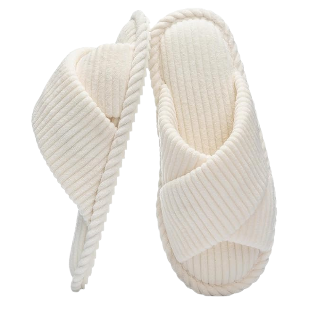 Women's Memory Foam Fuzzy House Slippers