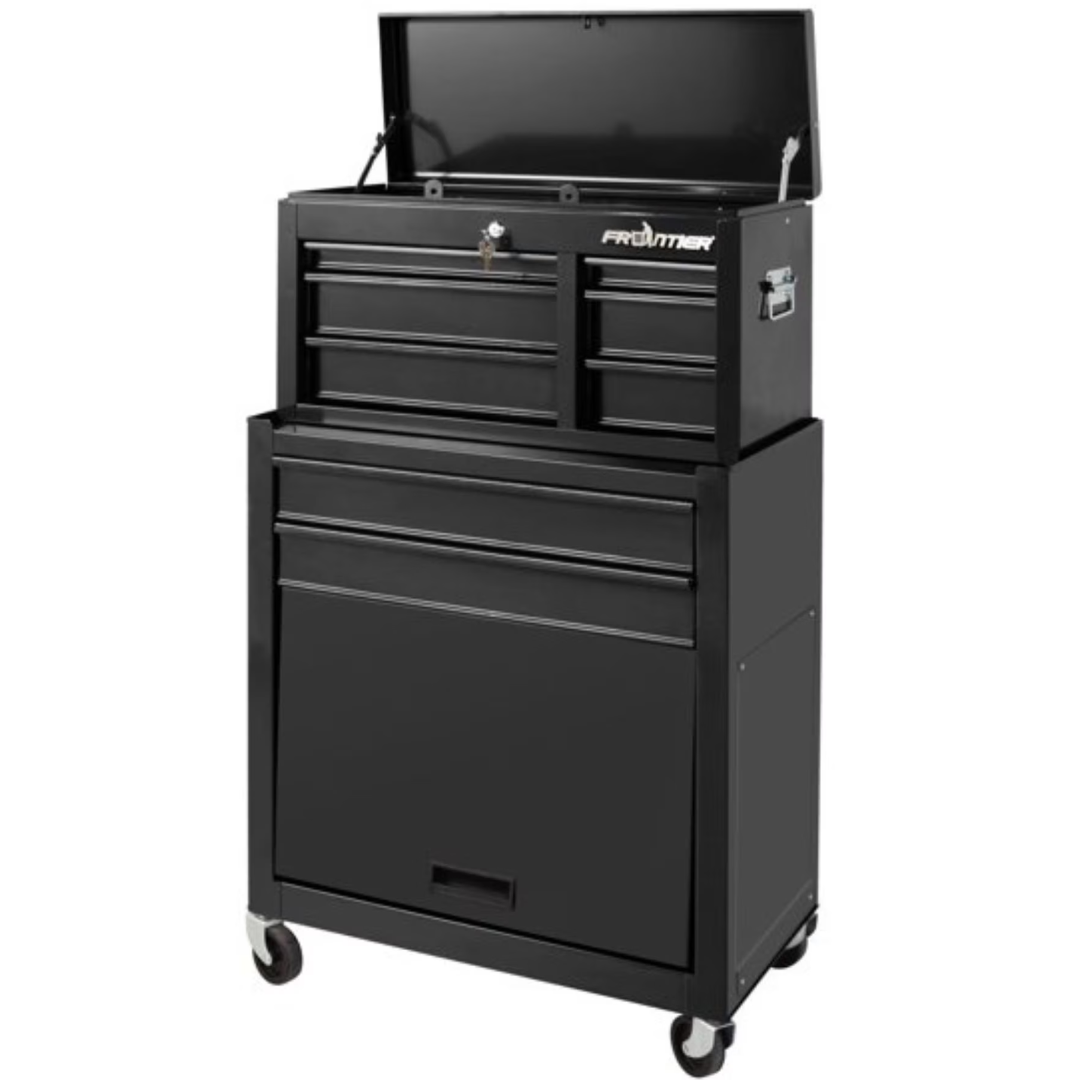 Frontier 24" 5-Drawer Rolling Tool Chest And Cabinet Combo