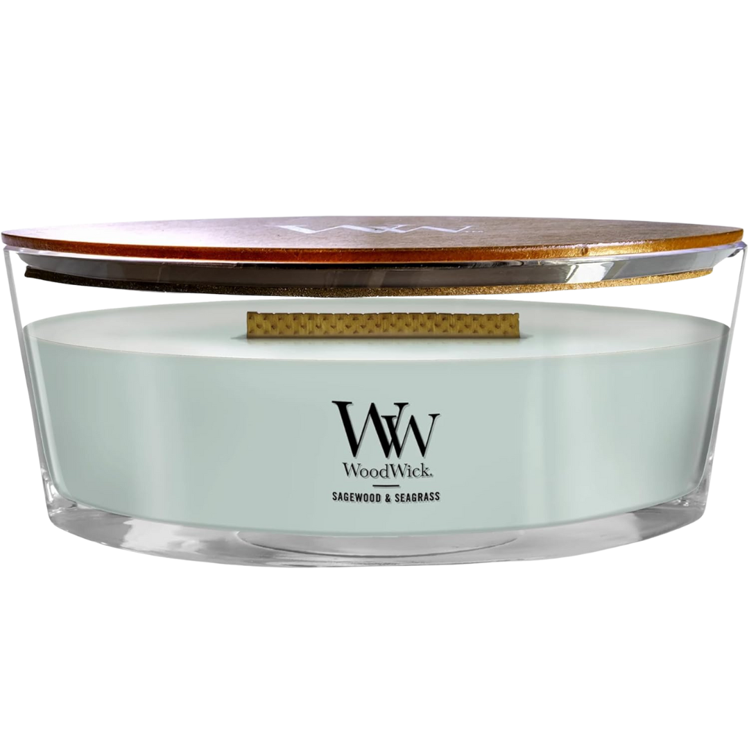 16-Oz WoodWick Ellipse Candle With Crackling Wick