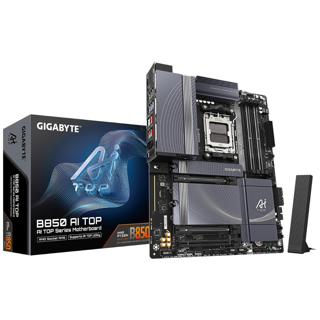 Gigabyte B850 AI TOP AMD AM5 LGA 1718 Motherboard