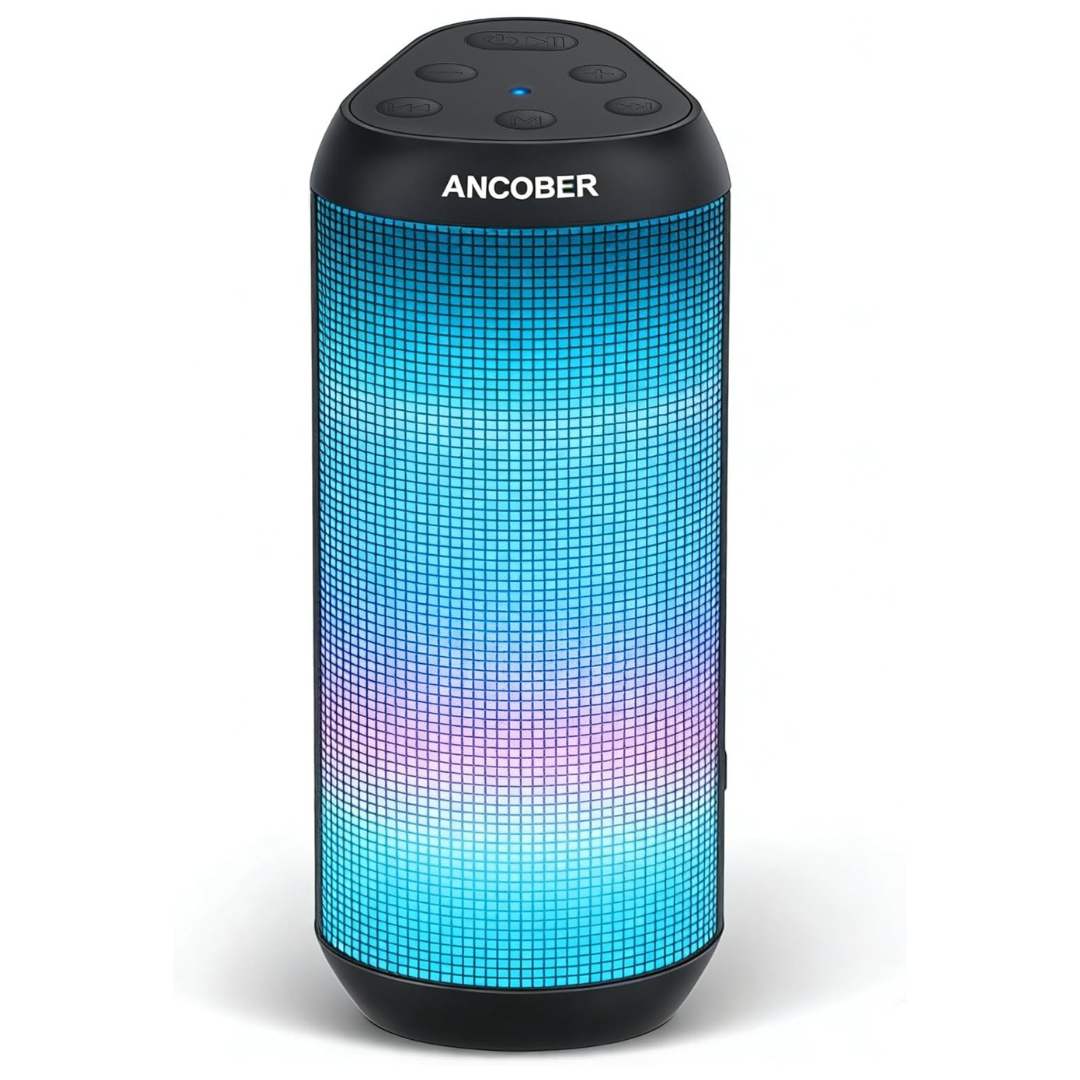 Portable Bluetooth Speaker W/ HD Stereo Sound LED Lights (Various)
