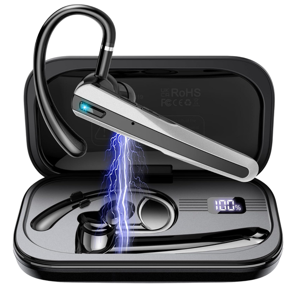 Atheewon Bluetooth V5.3 Headset With ENC Noise Canceling Mic