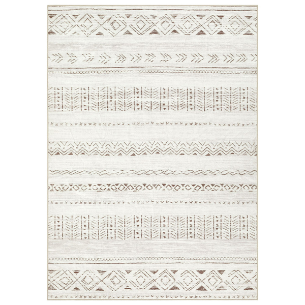 UERMEI 5'x7' Washable Boho Moroccan Area Rug
