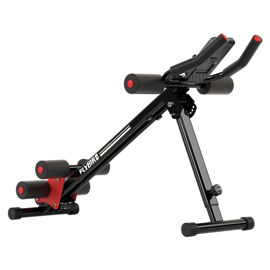 FLYBIRD Adjustable Ab Workout Equipment, 330 lb Capacity