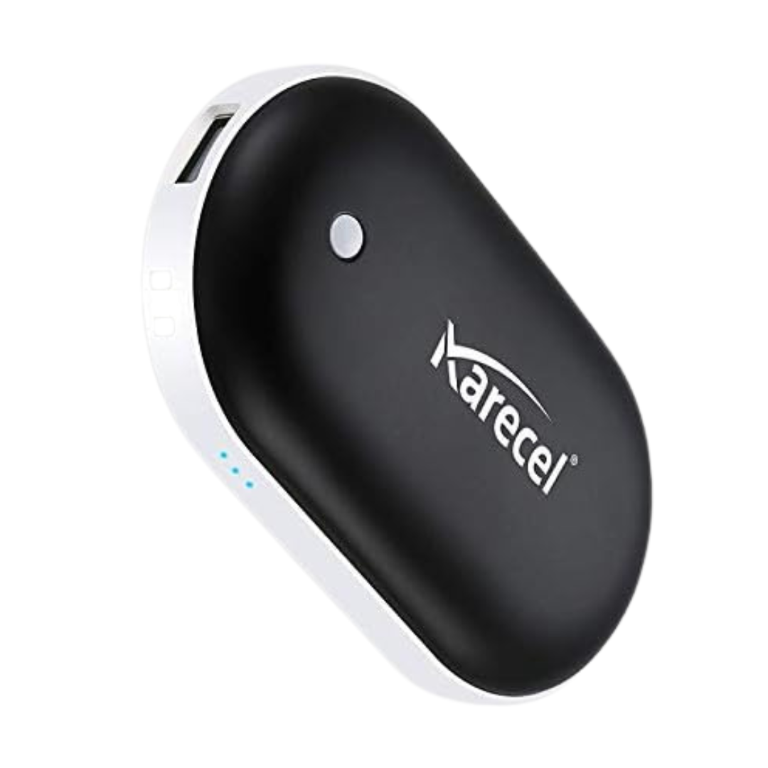 5200mAh Double-Sided Instant Heating Electric Hand Warmer Power Bank