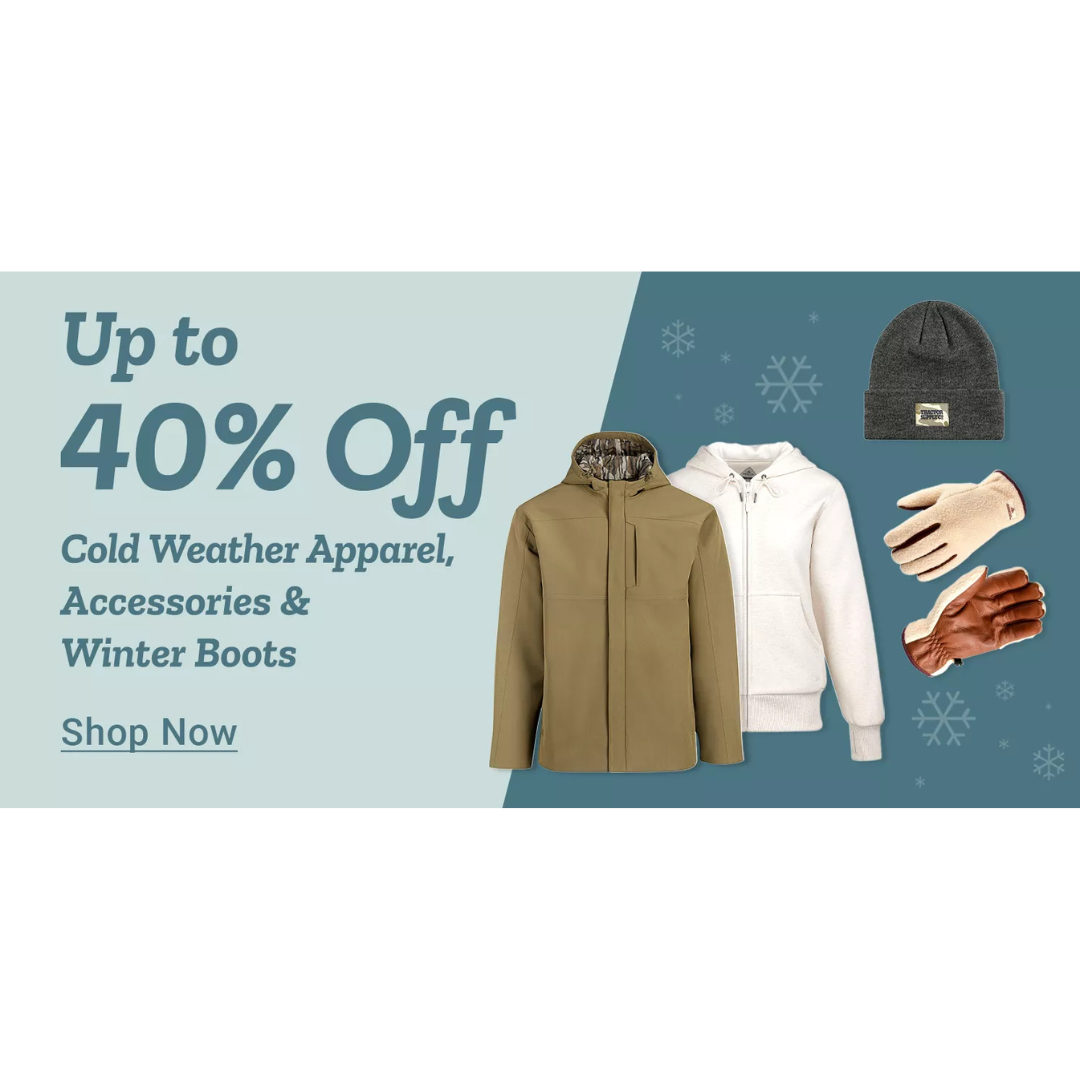 Up To 40% Off On Cold Weather Apparel & Boots At Tractor Supply Company