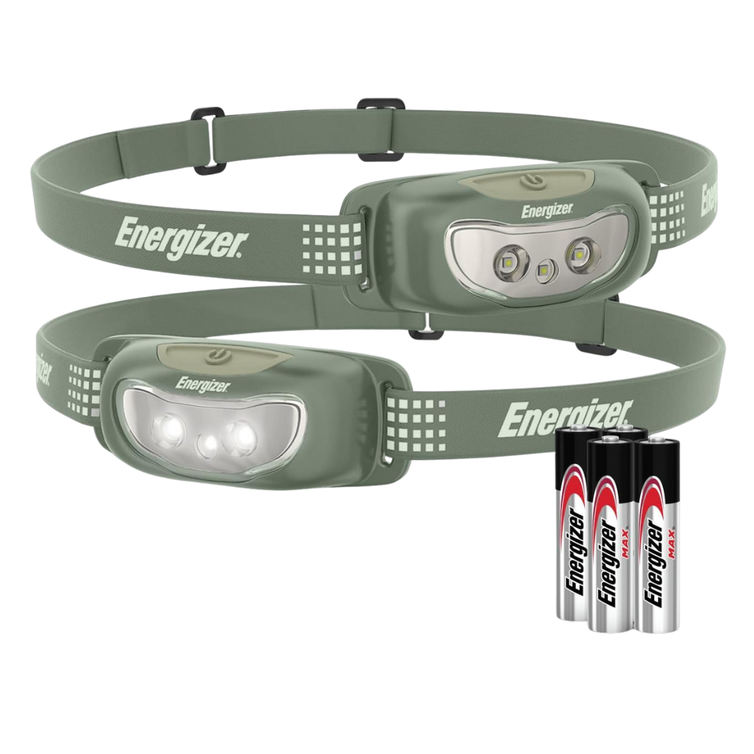 2-Pack Energizer Universal+ LED Headlamps (Batteries Included)