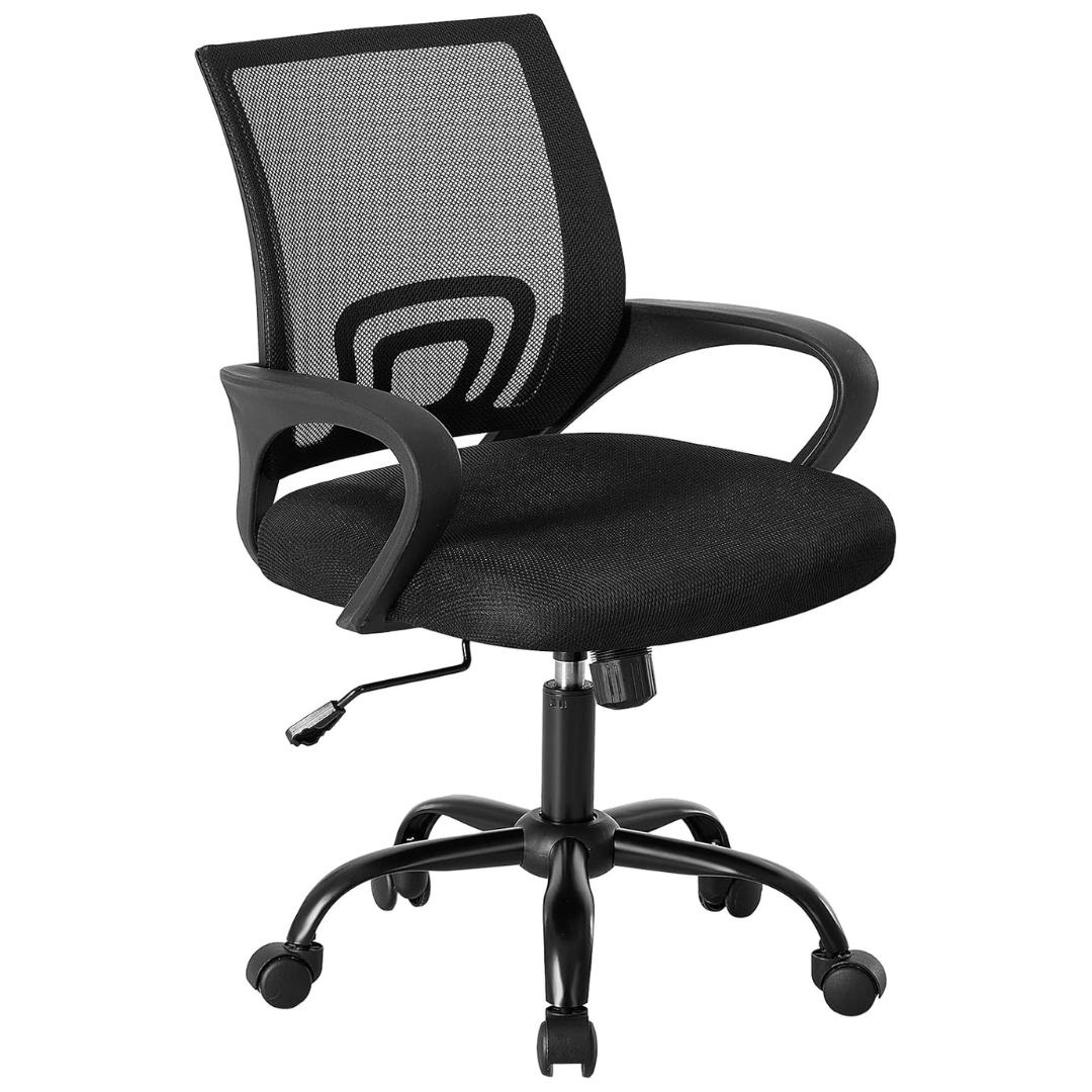 DUMOS Ergonomic Mid Back Office Desk Chair