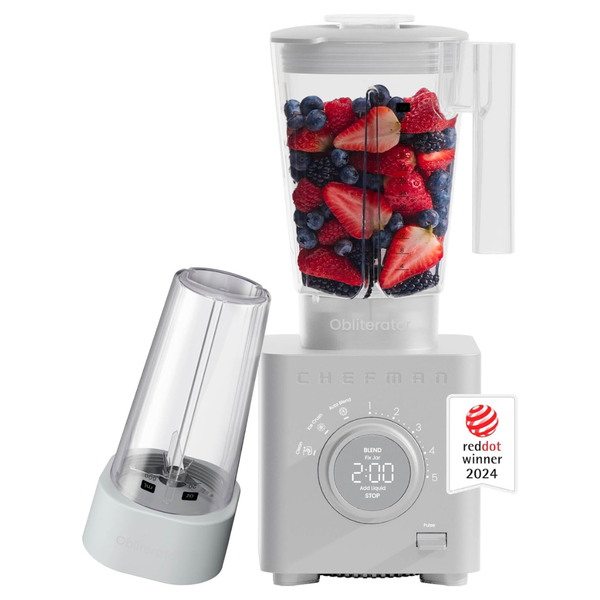 48-Oz Obliterator Countertop Blender, Includes 20 oz Travel Jar
