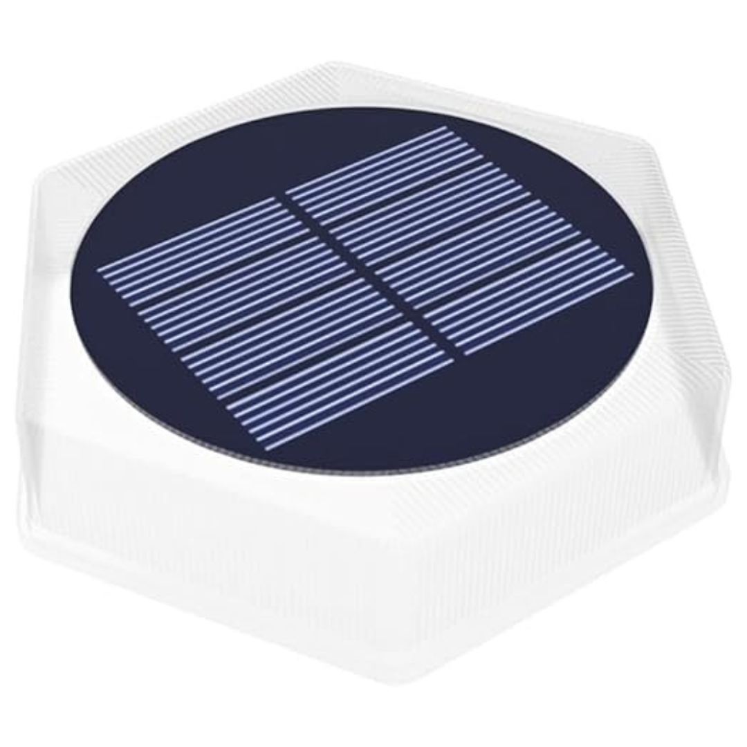 4-Pack YiLaie Solar Powered Outdoor Auto On/Off Deck Lights