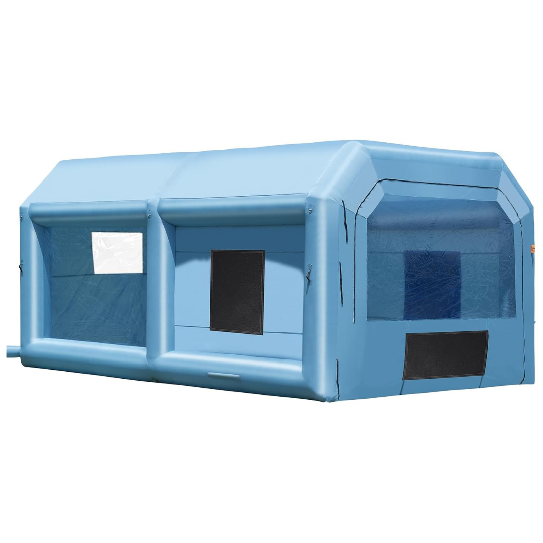 VEVOR Inflatable Inflatable Spray Booth with 1100W Blower