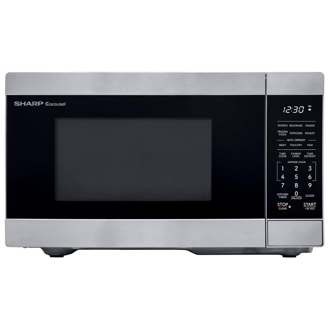 SHARP Compact Countertop Microwave Oven (0.7 Cu Ft)
