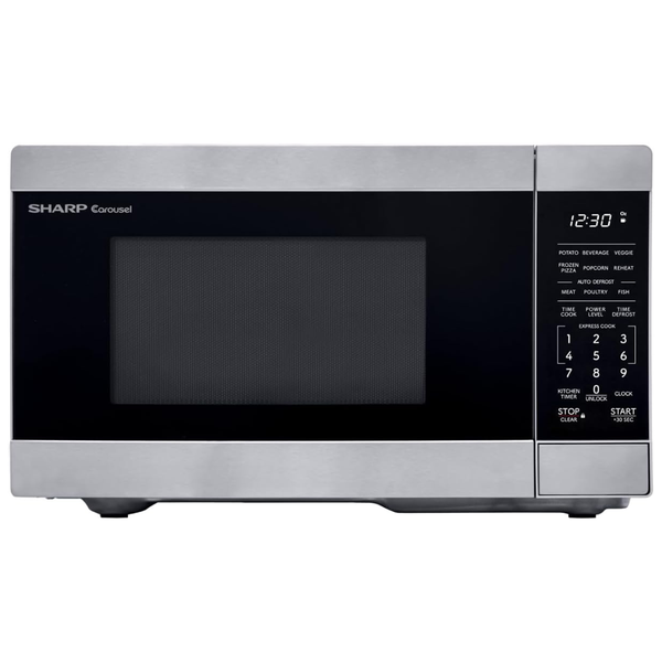 SHARP Compact Countertop Microwave Oven (0.7 Cu Ft)