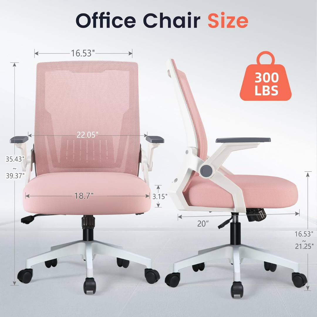 Gtracing Ergonomic Computer Chair with Flip-up Armrests