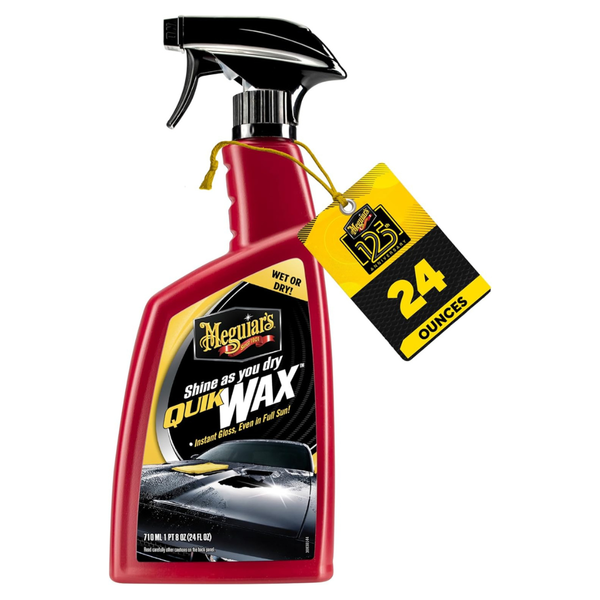 24 Oz. Meguiar's Quik Easy To Spray Wax For Gloss Shine And Protection