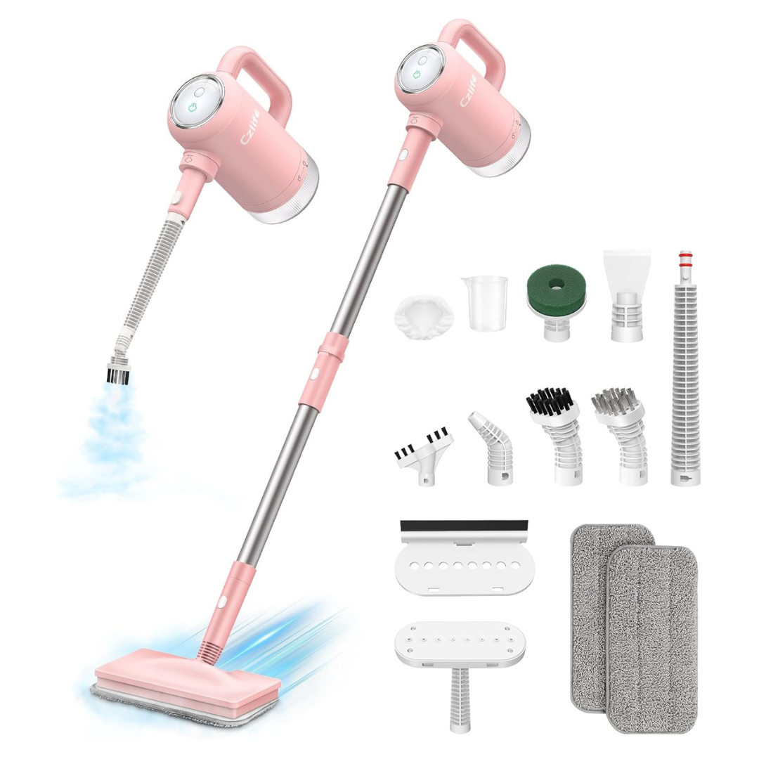 Czlife 13-In-1 Electric Handheld Corded Steam Cleaner