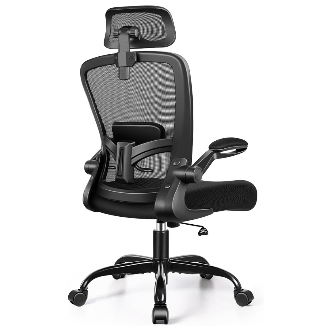 FelixKing Ergonomic Headrest Desk Chair With High Back & Armrest