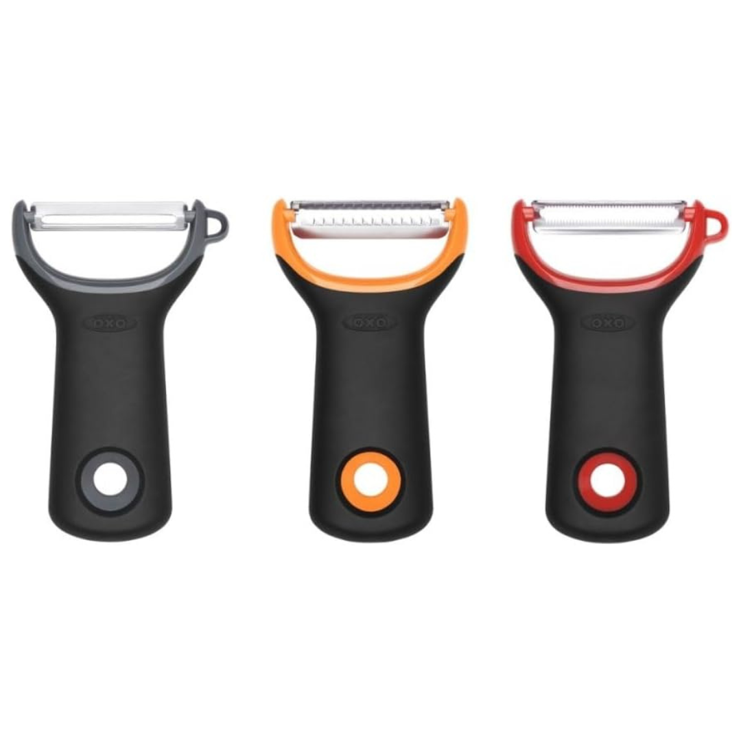 3-Piece OXO Good Grips Y-Prep Peeler Set