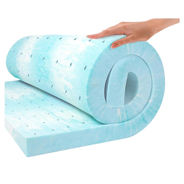 MLILY EGO Topper 3 Inch Queen Memory Foam Mattress Topper