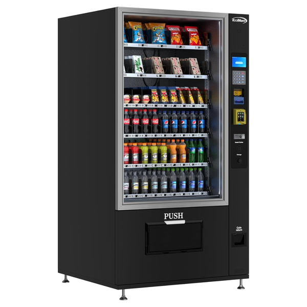 KoolMore Refrigerated Snack Vending Machine With 60 Slots