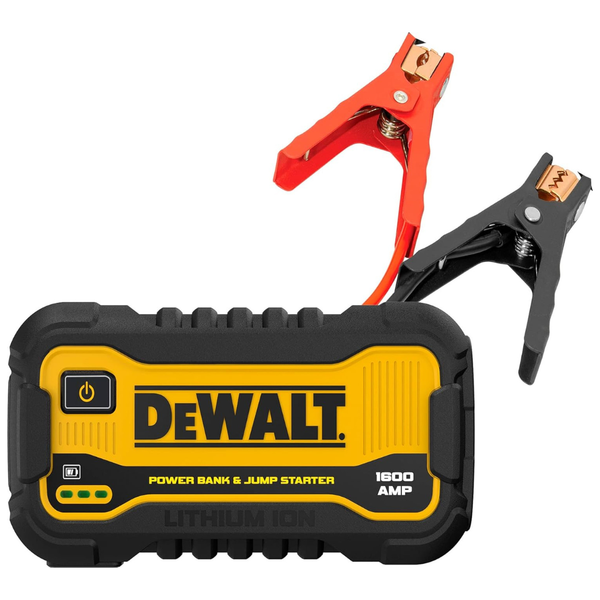 DeWalt 1600 Peak Amp Jump Starter Battery Booster w/ USB Power Station