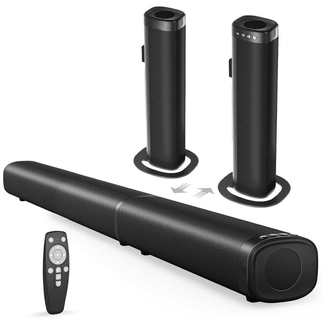 100W Bluetooth 5.3 Detachable Home Theater Speaker