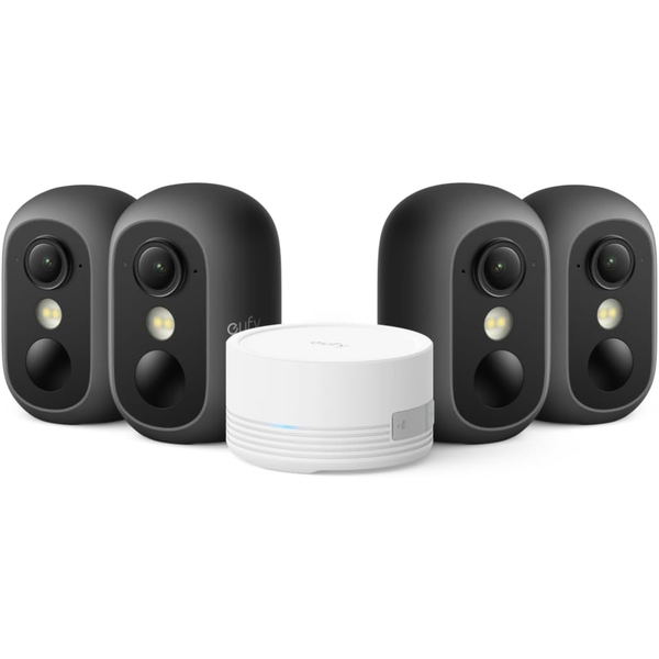 Eufy Security eufyCam C35 Wireless Security Indoor/Outdoor Camera Kit